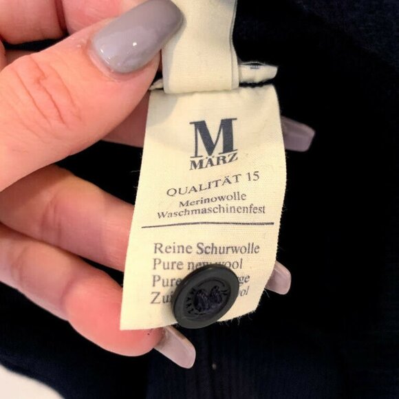 Marz M Superwash Merino Wool Polo Collar Sweater - Picture 8 of 8